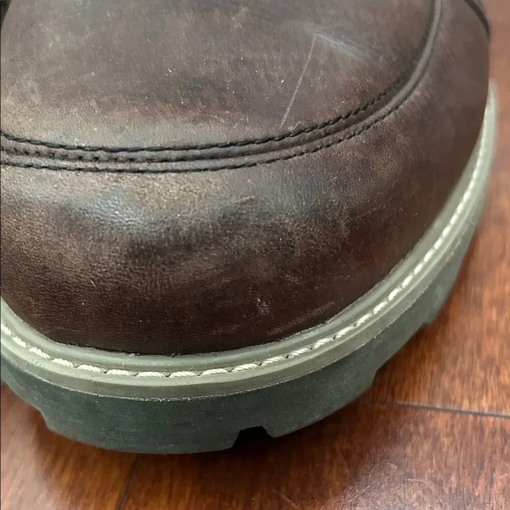 Volcom Sub Zero Men's Brown Leather Boots, Size 13